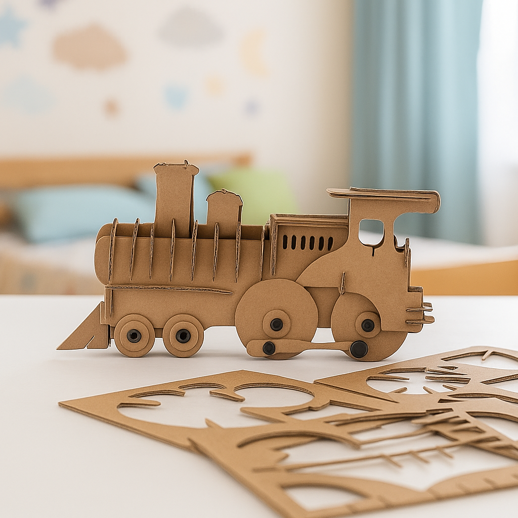 Montable 3D Locomotora