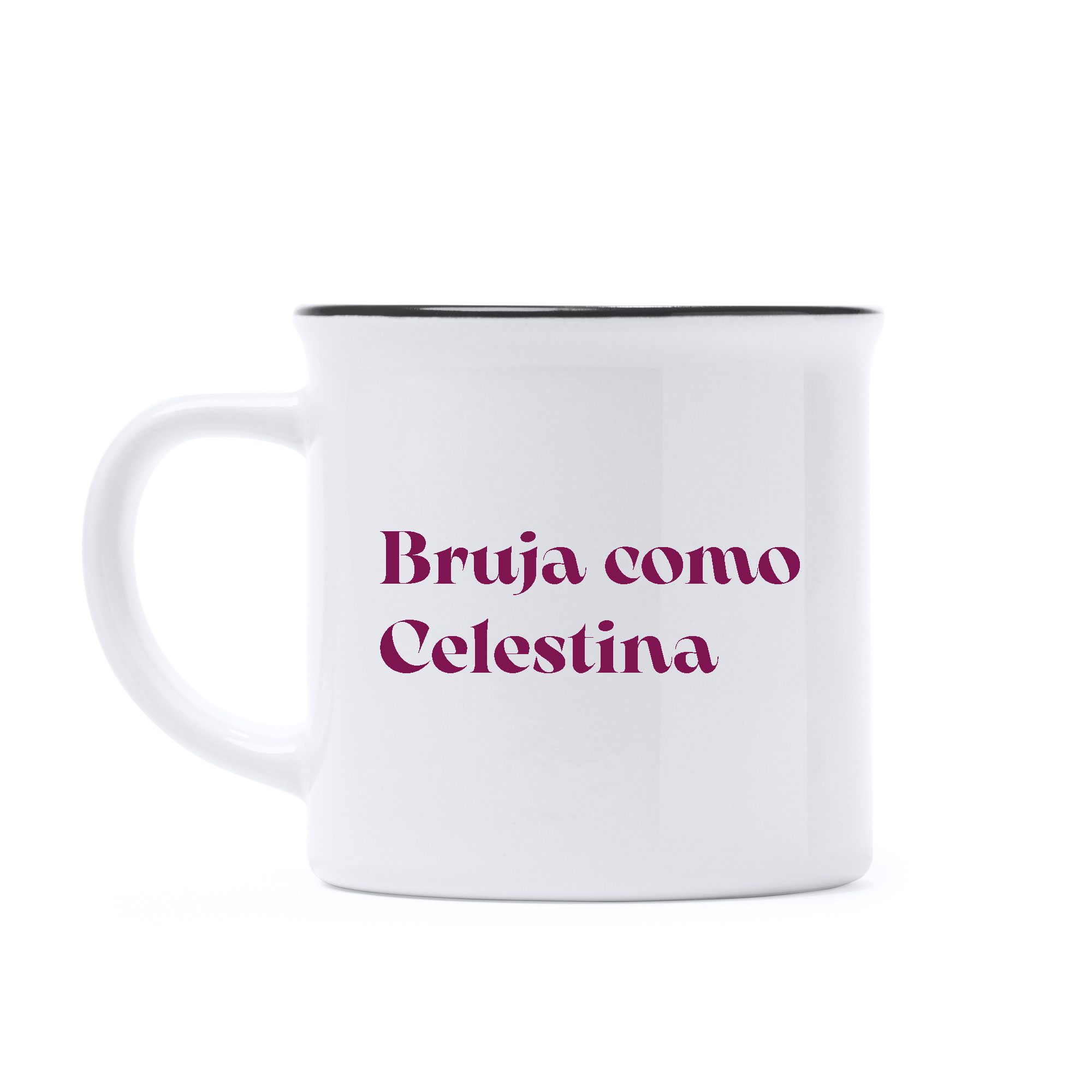 Taza Bruja como Celestina